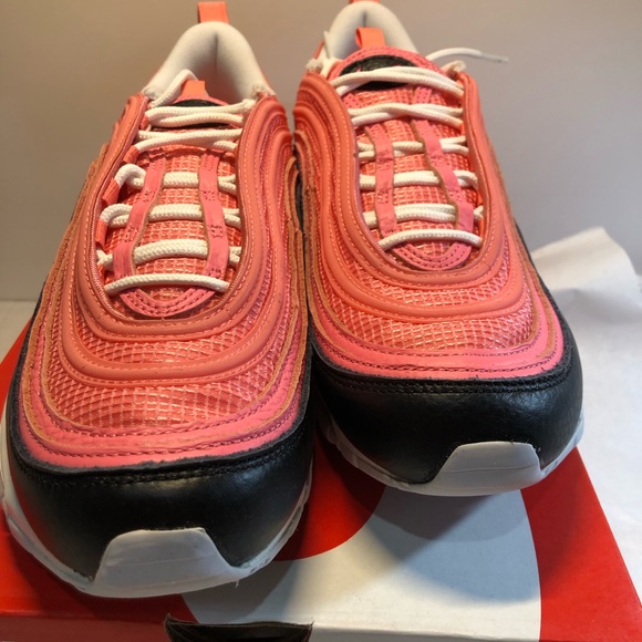 Nike Men’s Air Max 97 Pink Gaze / White / Black / DZ5327 600 Size 10.5 New - Picture 6 of 13